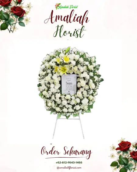 Krans Bunga Duka Pringgowirawan